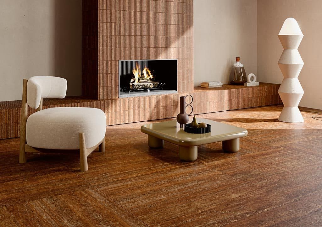Senzatempo Rosso Persia by Ceramica Fioranese, tiles