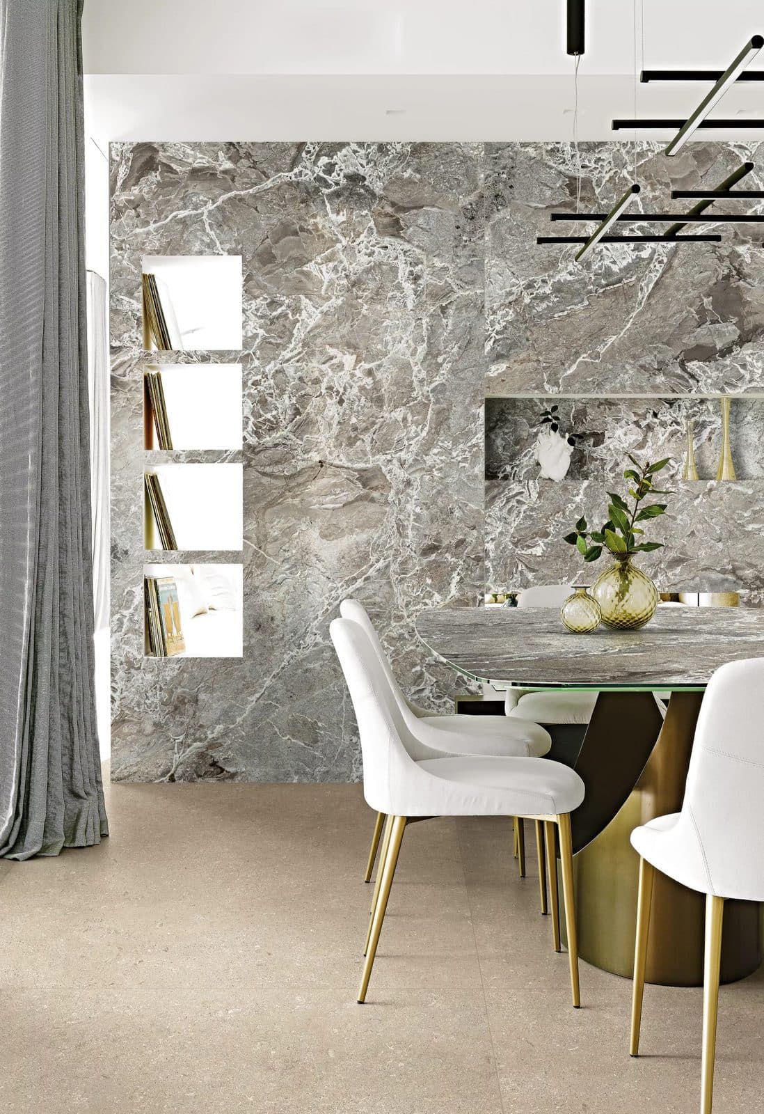 Authentic Luxe Marble Aubisque by Florim, tiles
