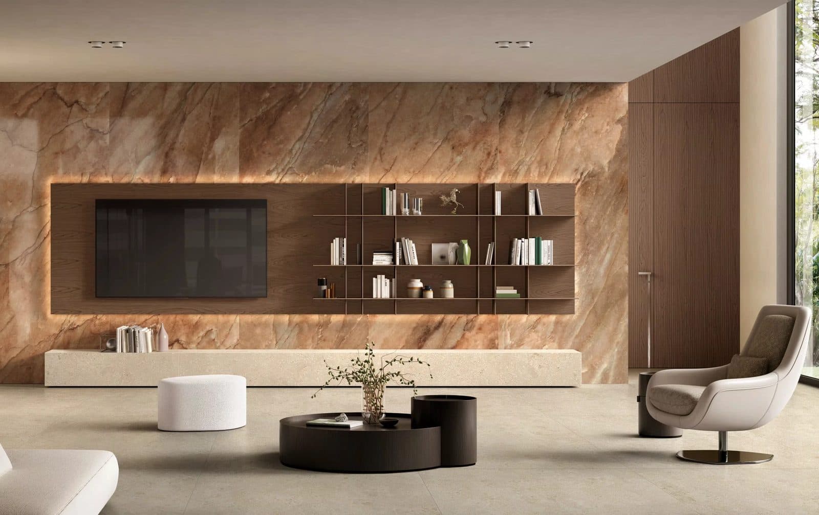 Authentic Luxe Stone Montpellier by Florim, tiles