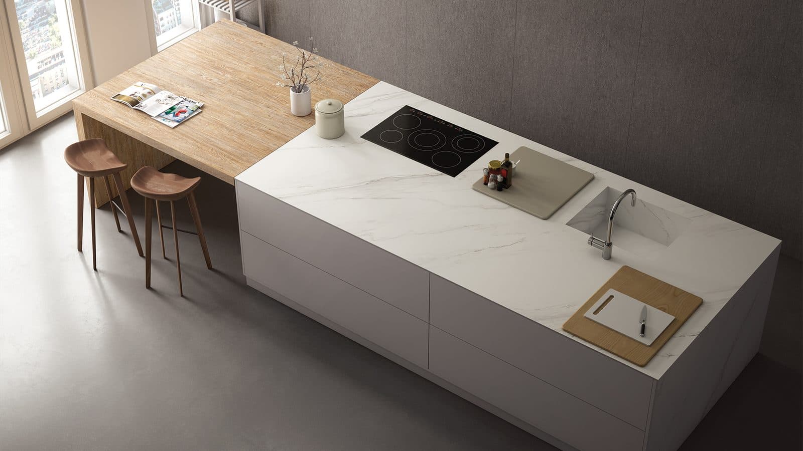Touché Super Blanco-Gris, hero collection