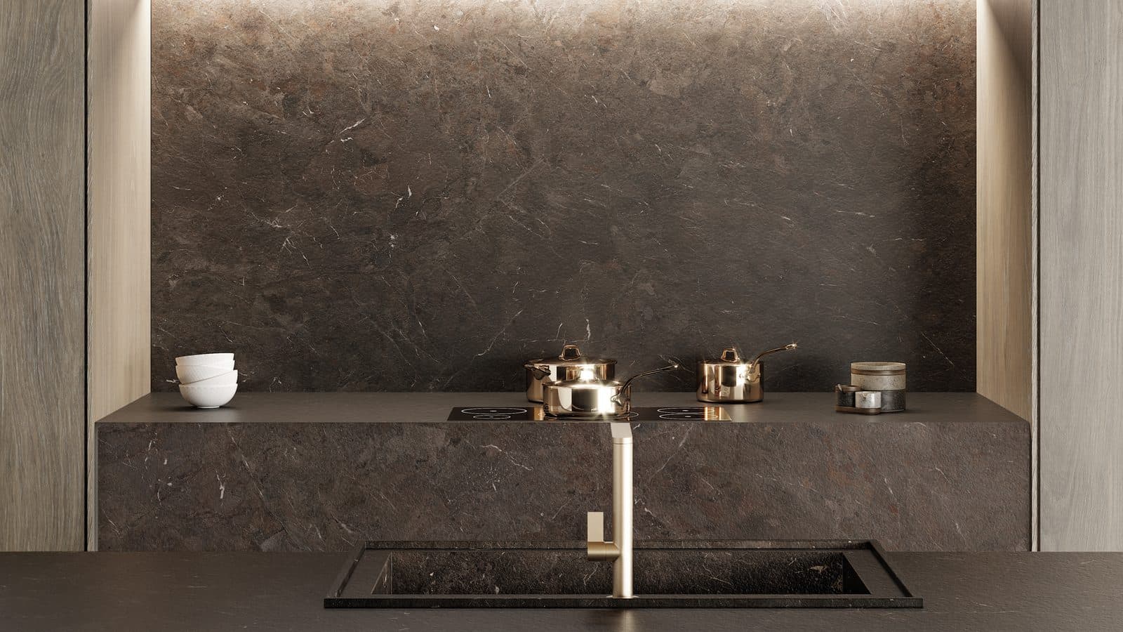 Umbra Marrón by Inalco, tiles