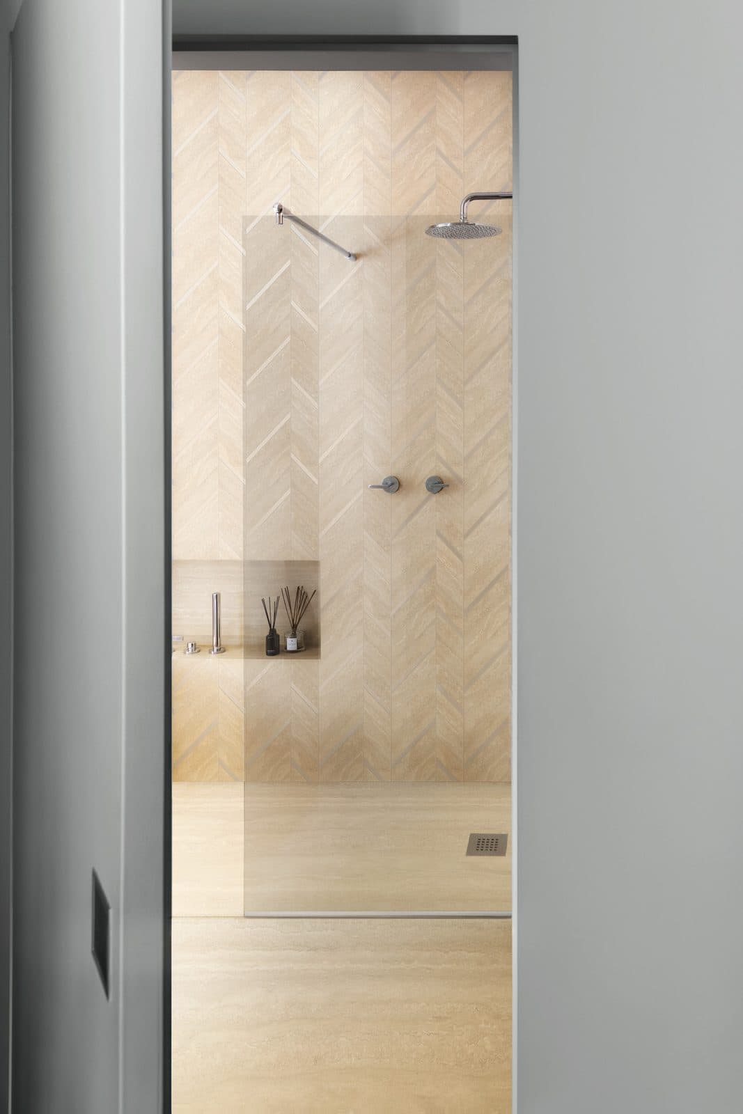 Mystone Travertino Silver, ambiance