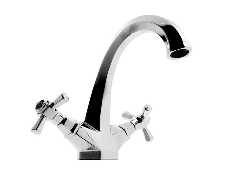 Eccelsa, robinetterie italienne de luxe laiton mitigeur chromé, STELLA