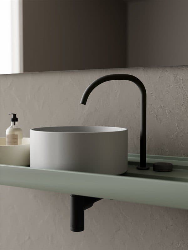 Mediterraneo, lavabo vasque céramique design italien sanitaire, NIC Design