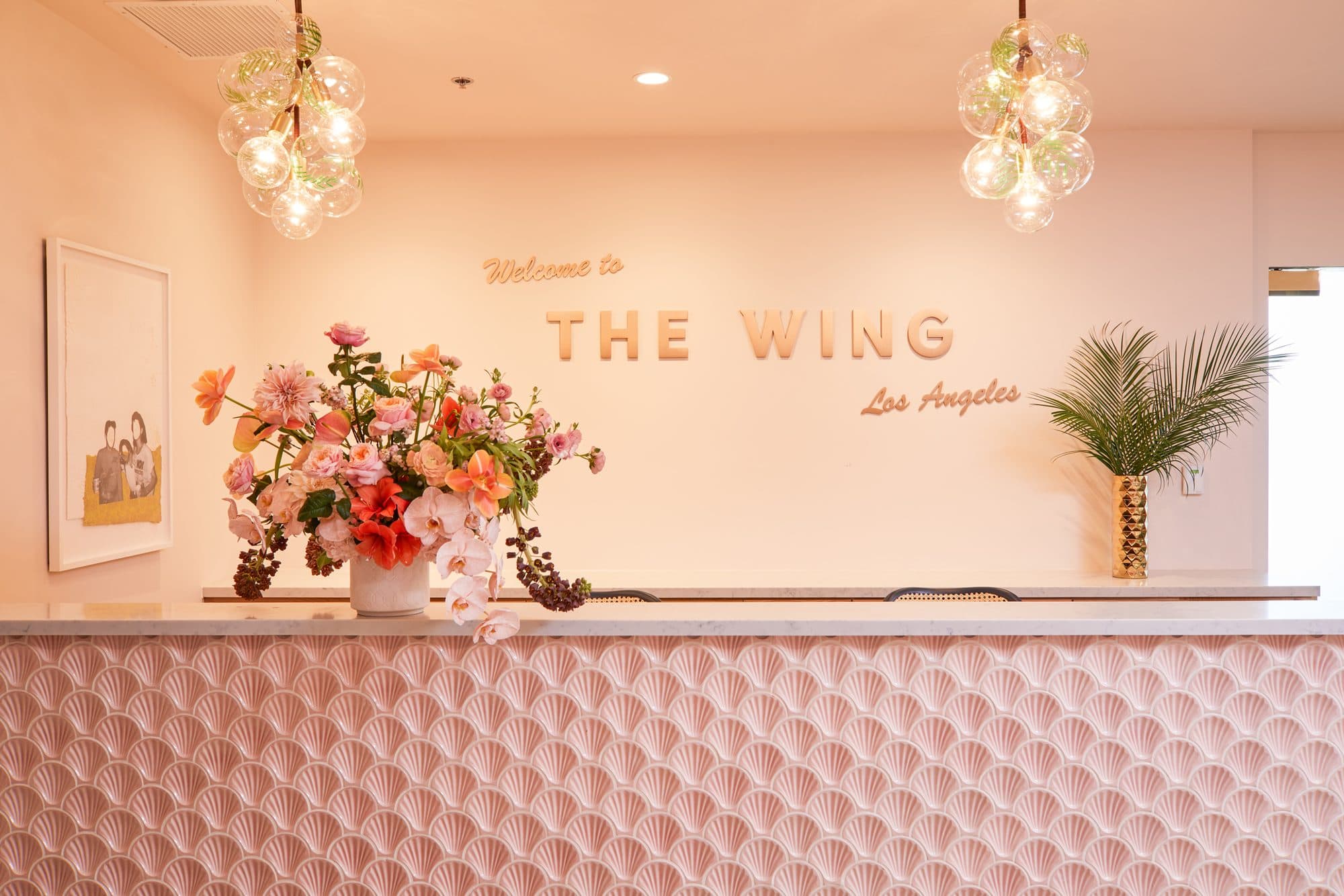 The Wing club féminin Washington DC, Tivoli émaillé Fornace Brioni, Chiara De Rege
