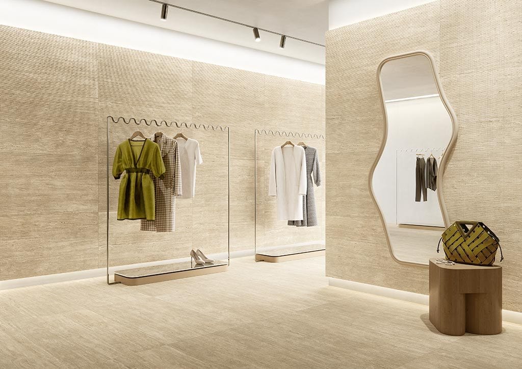 Senzatempo Beige by Ceramica Fioranese, tiles