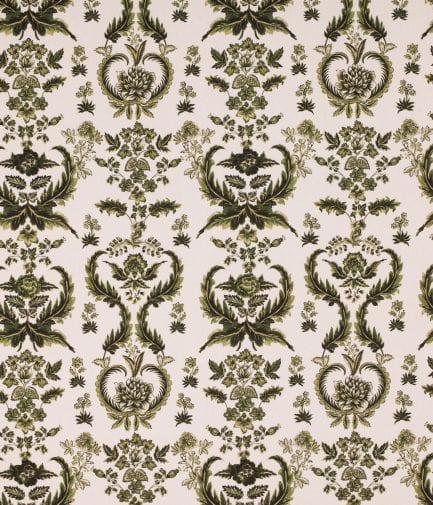 Madame Clélia, tissu d'ameublement jacquard broderie français, Thévenon