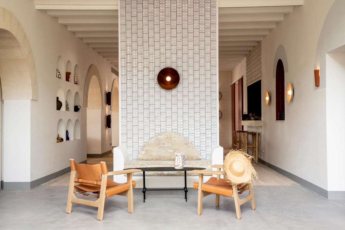 Cairo de Barro dans un hôtel à Minorque