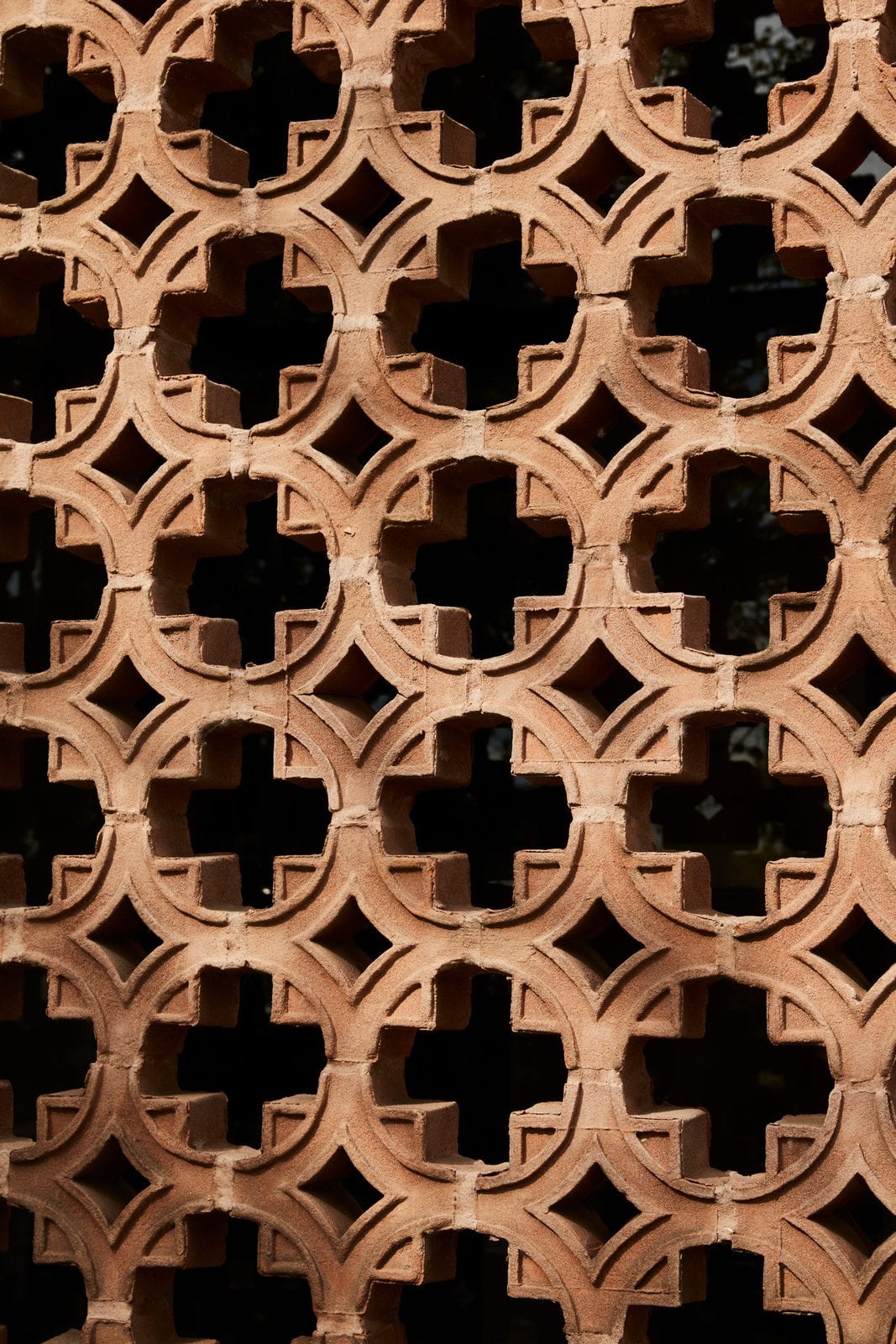 Croce, claustra terre cuite paroi ajourée croix ventilation, Fornace Brioni, formats classiques