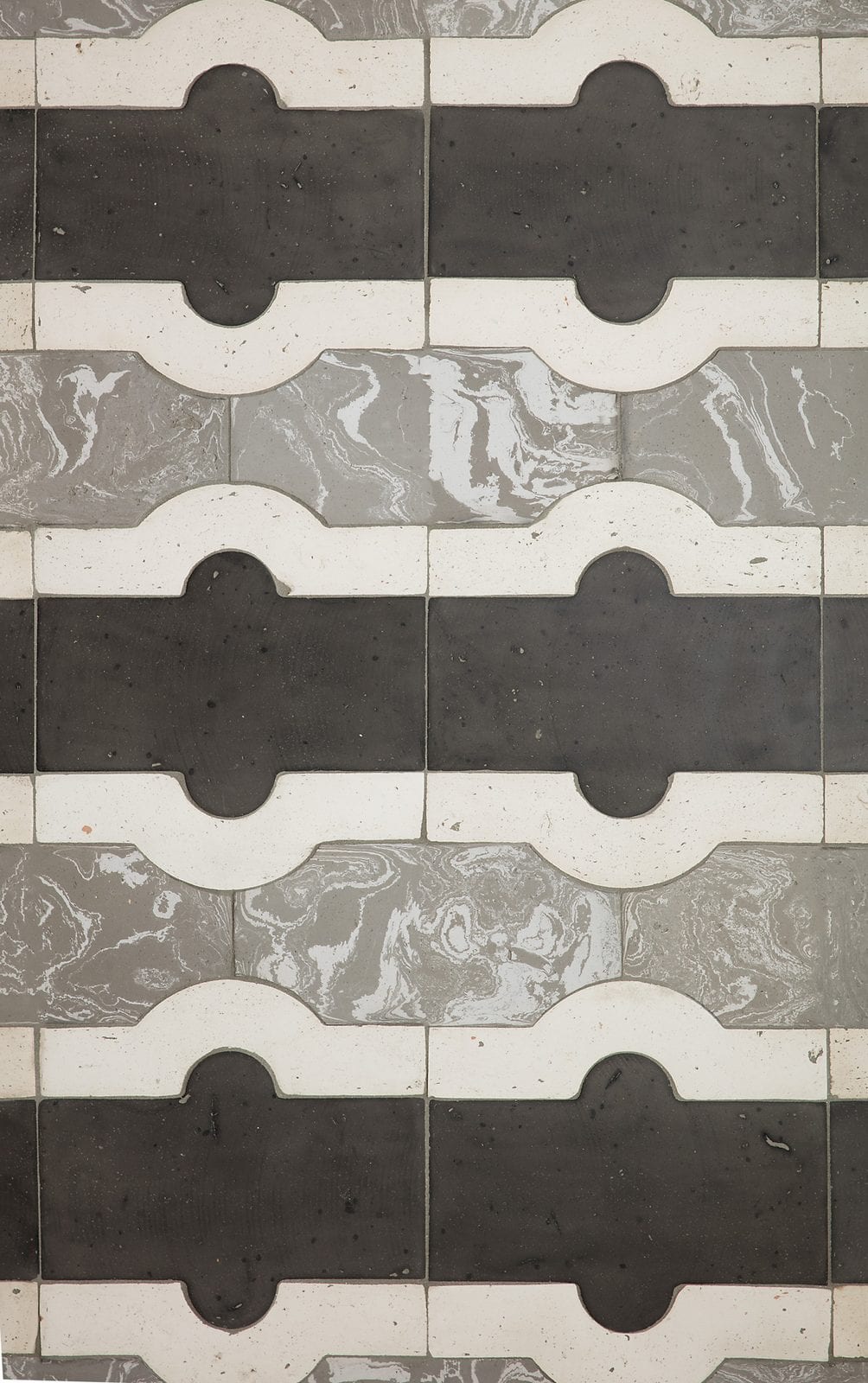 Trionfo, pavement terre cuite cotto composition triomphale graphique, Fornace Brioni, Scenografica