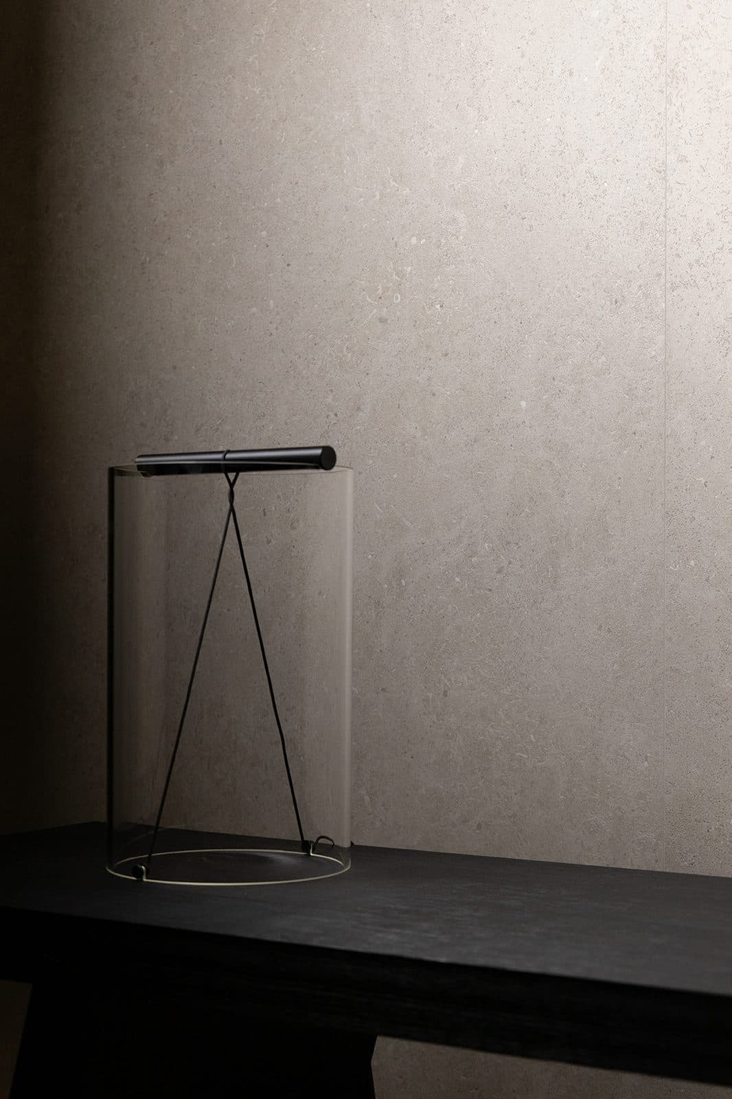 Beren Light Grey by Living Ceramics, installation view 1