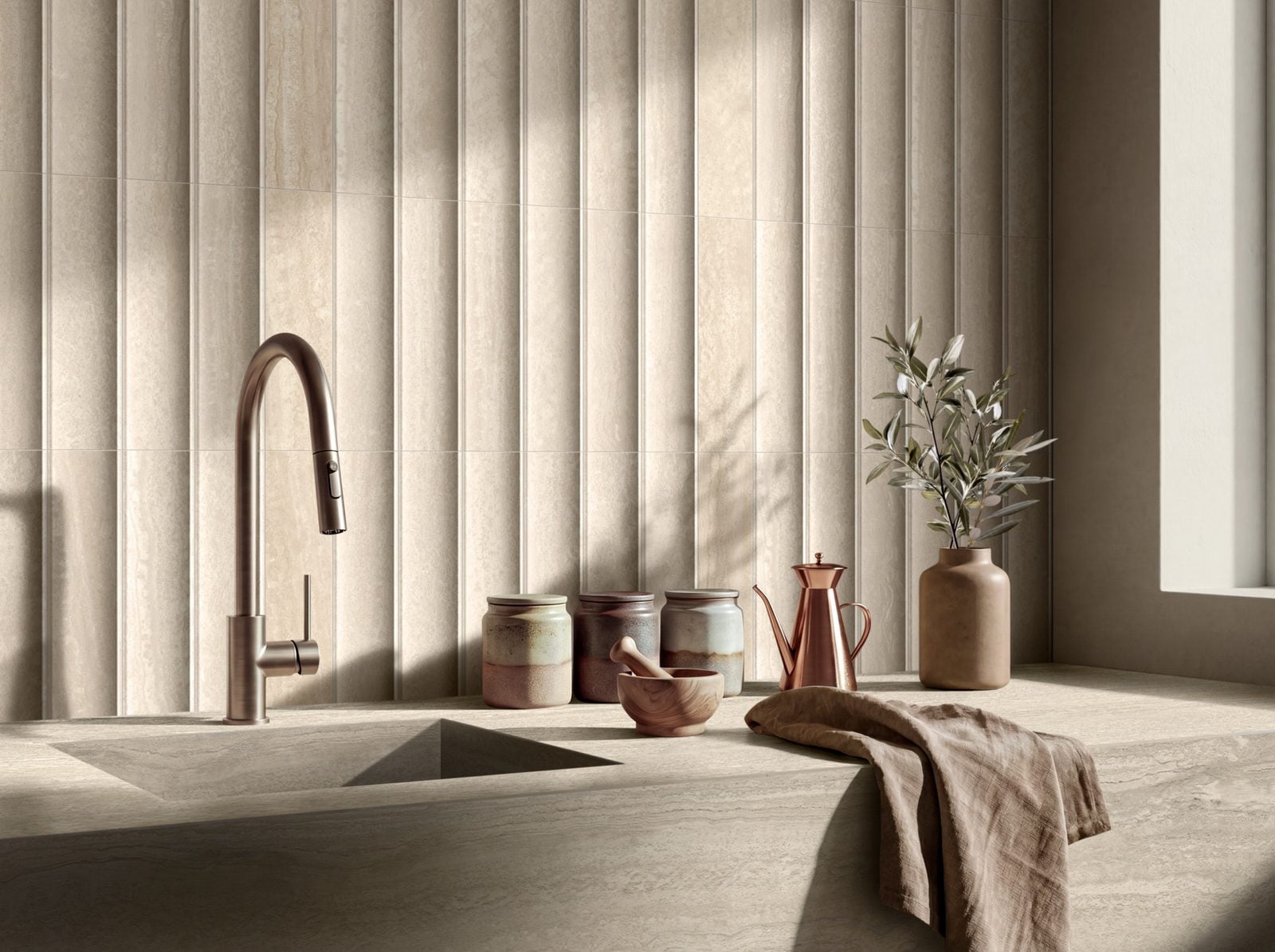 Mystone Travertino Navona, ambiance
