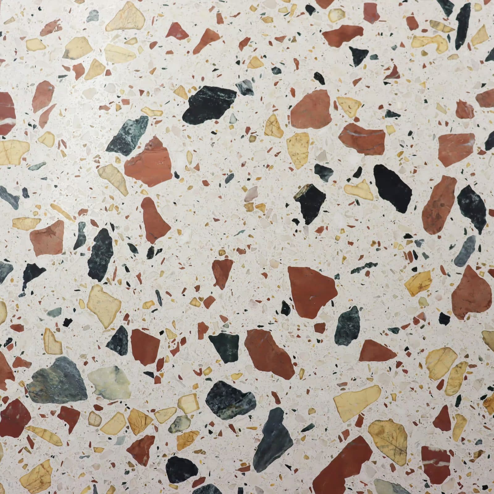 Luso Sunrise, terrazzo portugais granito recomposé inclusions minérales, RMC, RMC Original