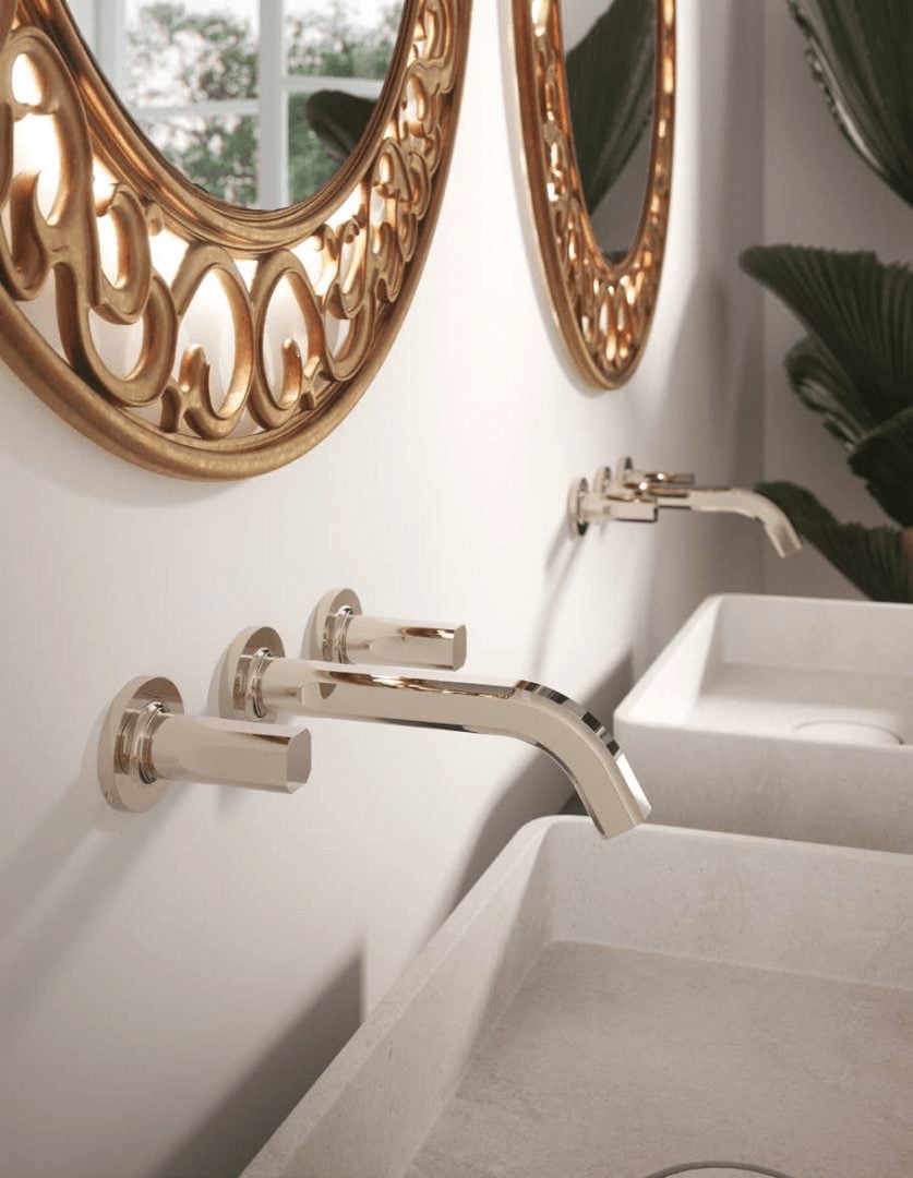 Appia, robinetterie italienne design en laiton chromé mitigeur, TREEMME, vue 4
