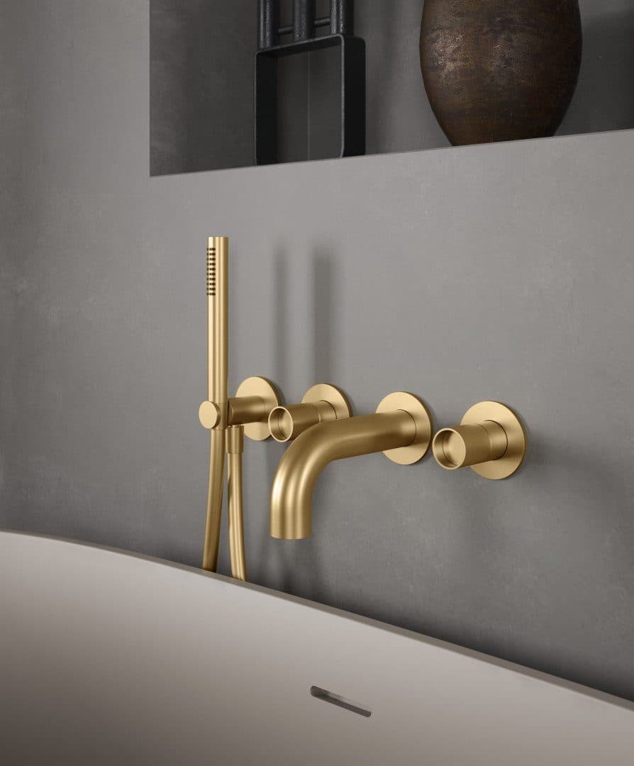 Watertube, robinetterie italienne design en laiton chromé mitigeur, TREEMME, vue 3