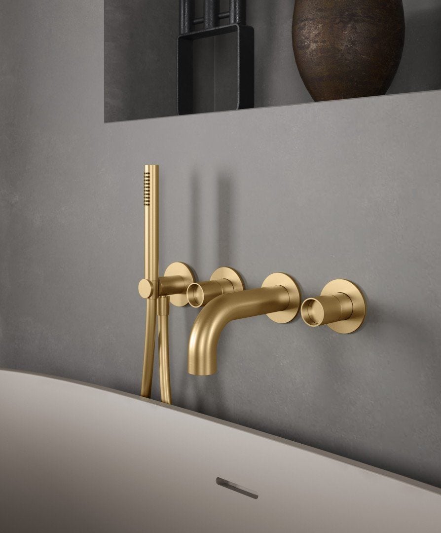 Watertube, robinetterie italienne design en laiton chromé mitigeur, TREEMME, vue 3