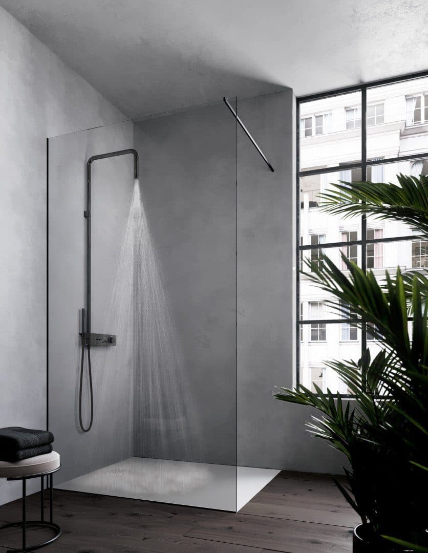 Watt, robinetterie italienne design en laiton chromé mitigeur, TREEMME, vue 3