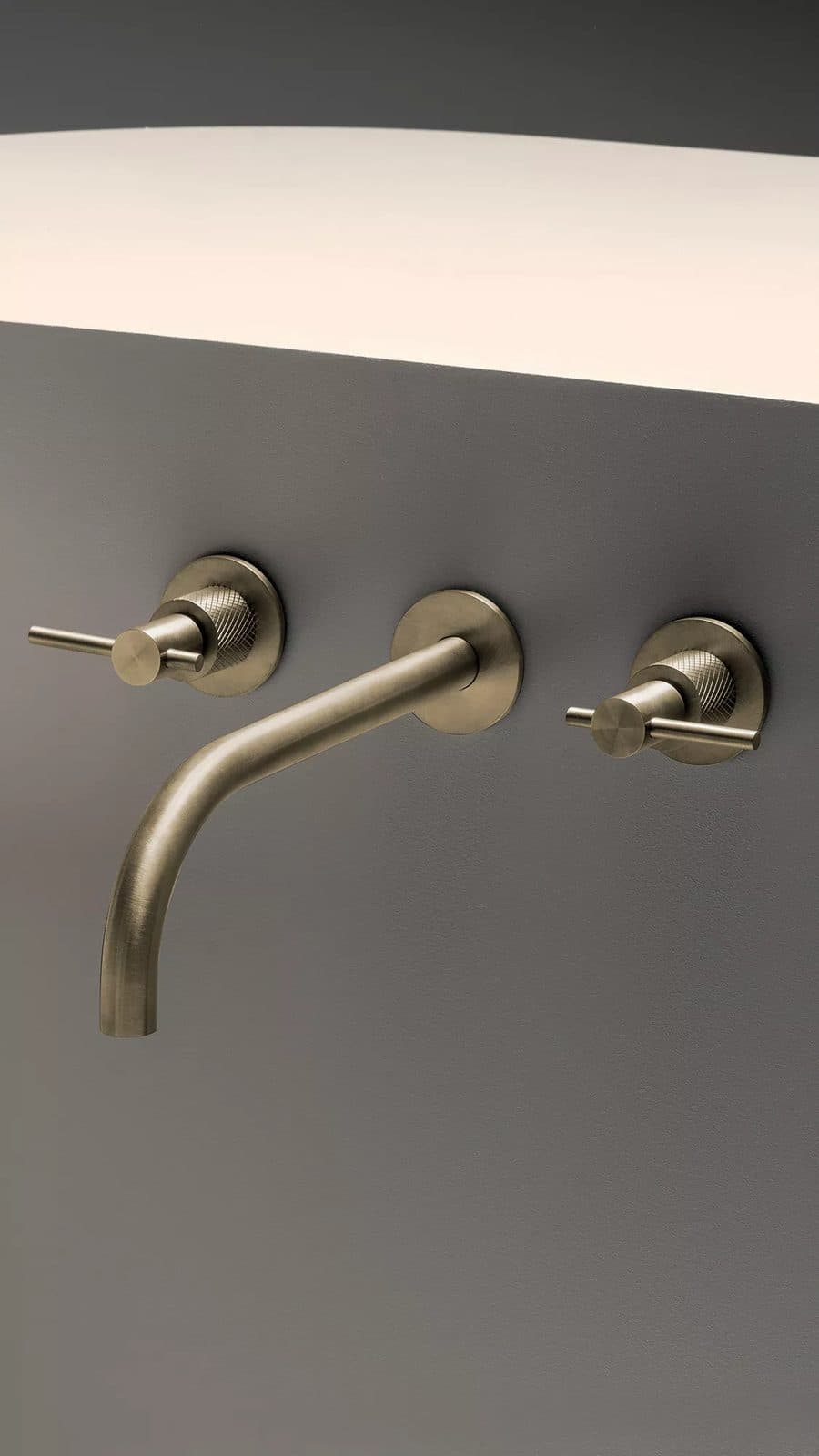 Helm, robinetterie italienne design mitigeur contemporain chromé, Zucchetti
