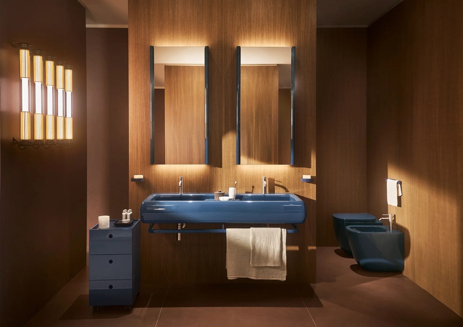Teseo, lavabo céramique italien design contemporain sanitaire, Ceramica Cielo, vue 2