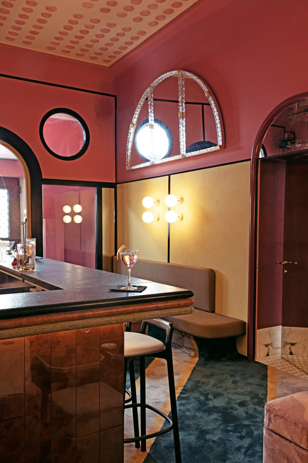 Palazzo Experimental Venise, salle avec Delizie Cerchio Fornace Brioni, Cristina Celestino